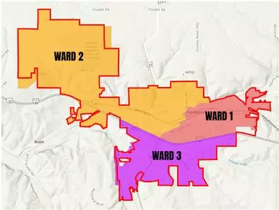 Interactive Ward Map