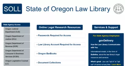 State of Oregon Law Library (SOLL)
