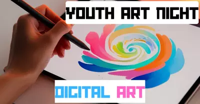 Youth Art Night is on May 21st at 5:30PM