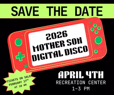 Save the date for Mother Son Digital Disco
