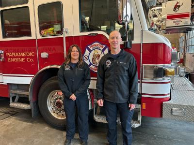 Chief Tomren and Chief Pierotti