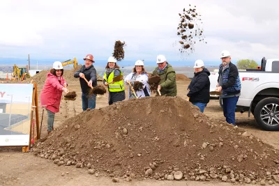 Bus Barn Groundbreaking