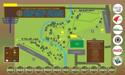 Disc Golf Map 2