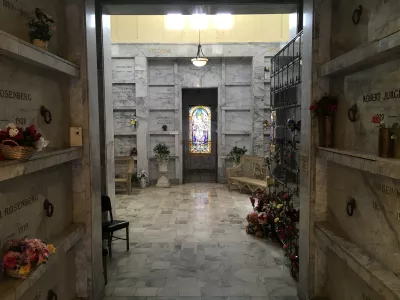 Inside Mausoleum