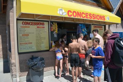 2019-06-12_12.55.59.jpg Pool guests lined up at concessions stand