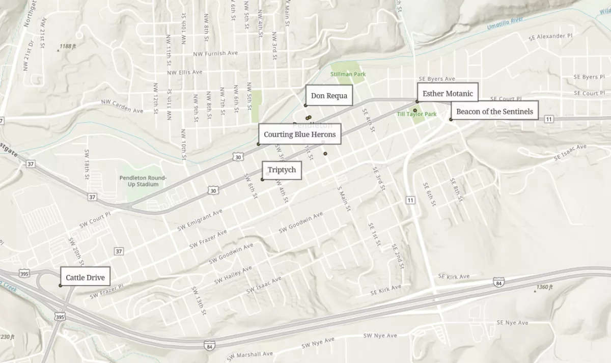 Art Installation Map