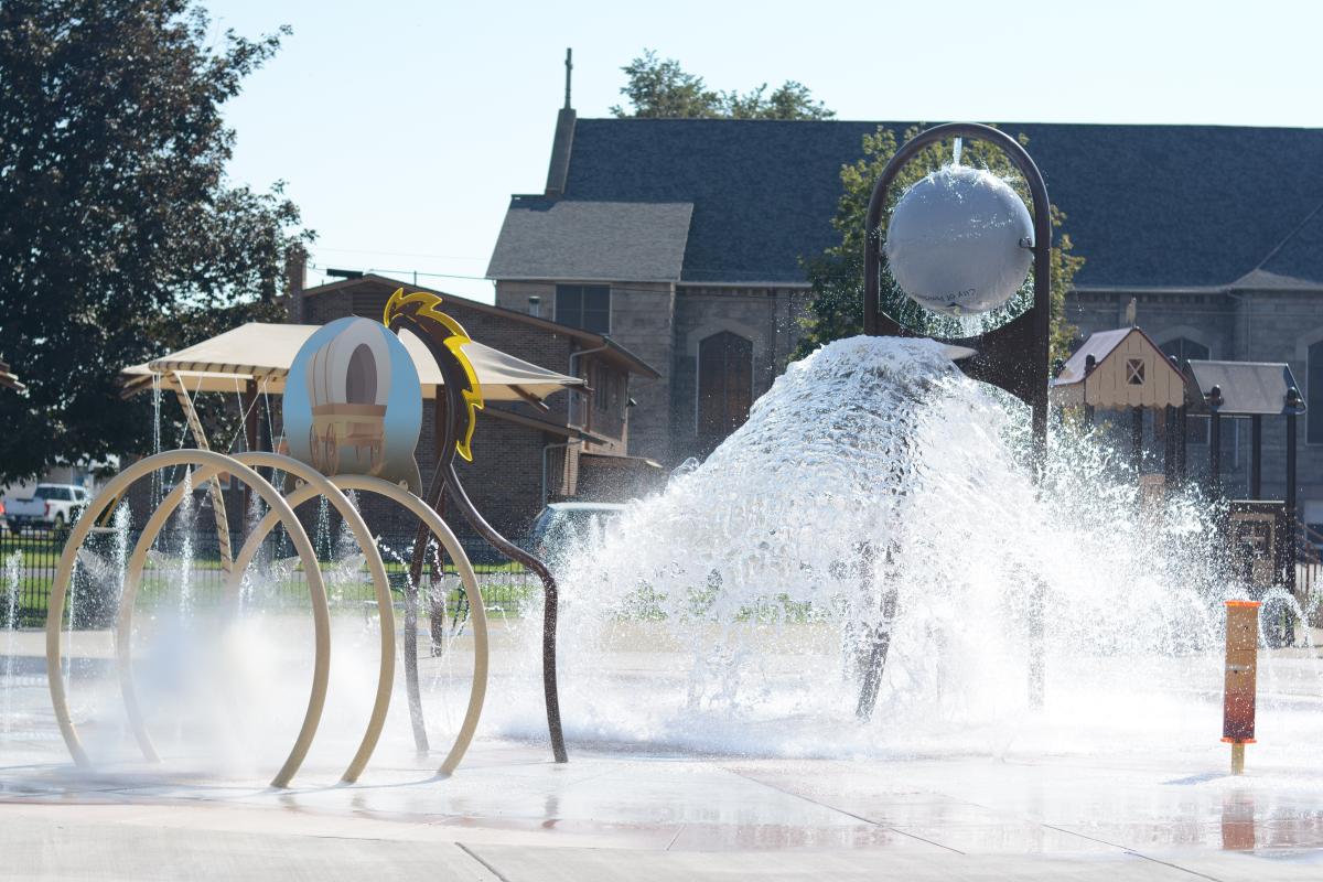 Til Taylor Splash pad photo